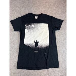 VTG Y2K Greeley Estates Shirt Mens Small Black Band Metal Hardcore Rare Tour Tee